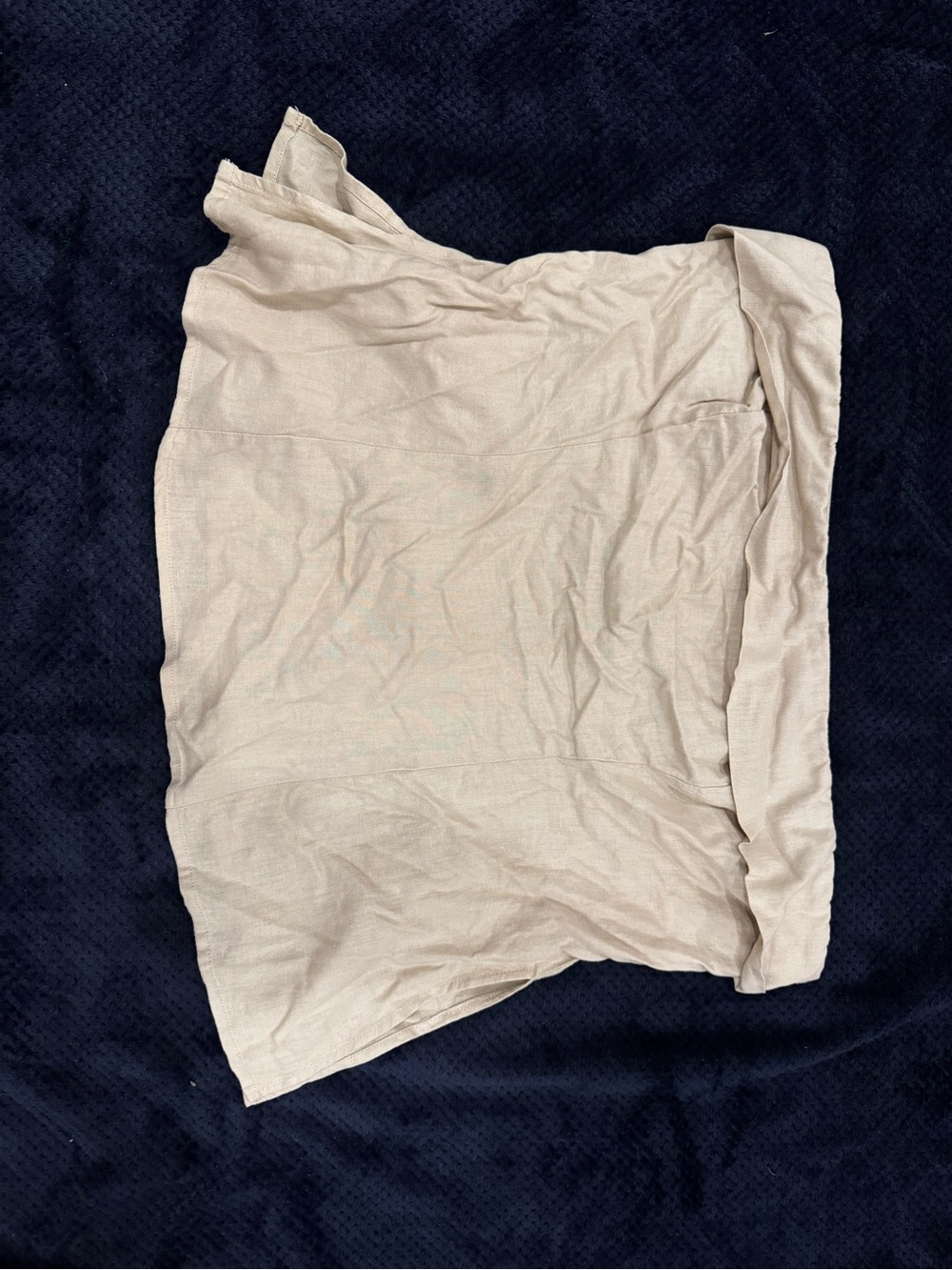 Wild Fable Neutral Beige Strapless Top